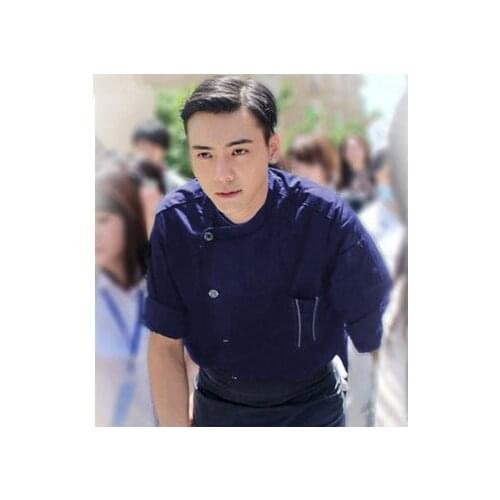 2019 New long/Short Sleeve Chef Cooking Workwear High Quality Catering Restaurant Coffee Shop Waiter Uniforms Casual Tops