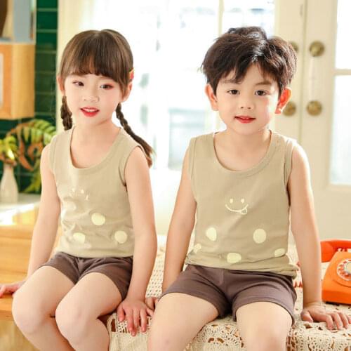New Children Pyjamas Cartoon Pijama Infantil Kids Clothing Set Nightwear Baby Boys Pajamas Girls Cotton Sleepwear For 2 4 6 8 9Y