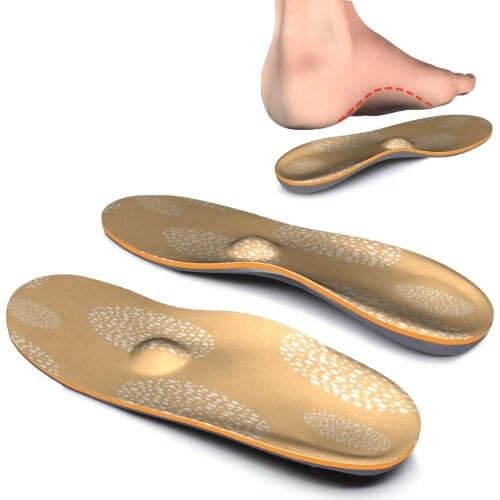 Wheat Round EVA Orthotic Comfort Insoles for Heel, Arch and Ball of Foot with ,Arch Support Inserted Insole Targeted Cushioning