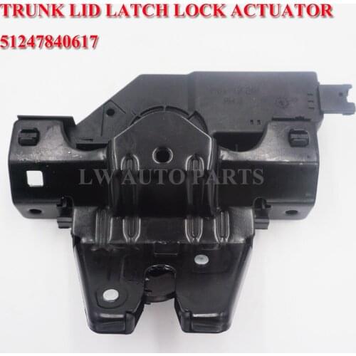 Trunk Lid Latch Rear Trunk Lock Actuator for BMW E60 E61 520i 523i 525i 530i 525d 535d 540i 545i 550i 525Li 5 51247840617