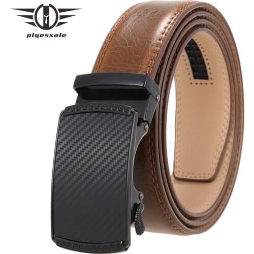 NEW Men Belt Designer Brand High Quality Cow Genuine Leather Belt For Men Stylish Fashion Automatic Buckle Mens Belts B725
