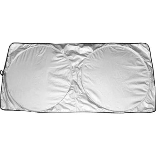 Foldable Heat Sun Shade Truck Van Car Front Windshield Visor Cover Protector