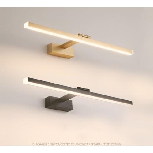 L40cm L60cm L70cm L90cm L110cm LED Wall Lamp Bathroom Mirror Light Waterproof Modern Acrylic Wall Lamp Bathroom Lights