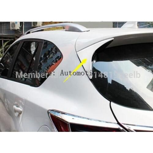 High quality Spoiler triangle decorative body decoration light strip 2pcs for Mazda CX-5 accessories 2013 2014 2015 2016