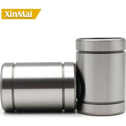 10pcs/lot LM8UU LM10UU LM16UU LM6UU LM12UU Linear Bushing 8mm CNC Linear Bearings for Rods Liner Rail Linear Shaft parts