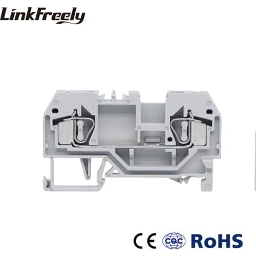 20pcs 281-901 Terminator Press Electrical Wire Terminal Block Connectors Plug-in Spring Quick Wire Connection Terminals Din Rail