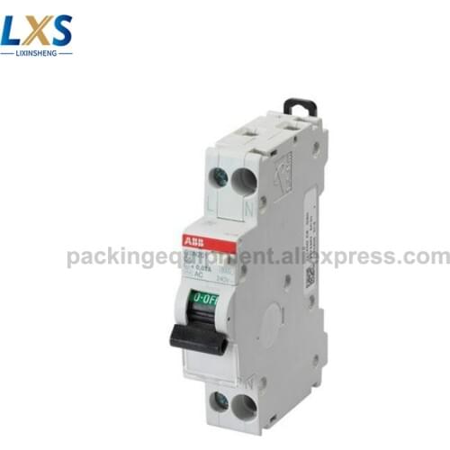 100% Original ABB Circuit Breaker GSN 201 Leakage Protection Switch 6KA Single Mode 1P N Compact 25A