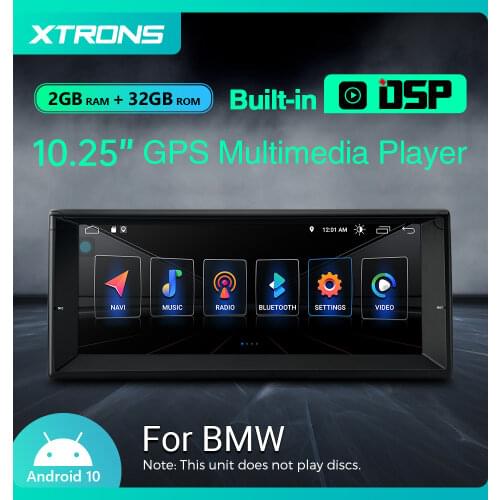 XTRONS 10.25'' Android 10 Car Stereo Player GPS Navigation For BMW E39 M5 1999-2003 E39 1995-2003 DSP CarPlay NO DVD