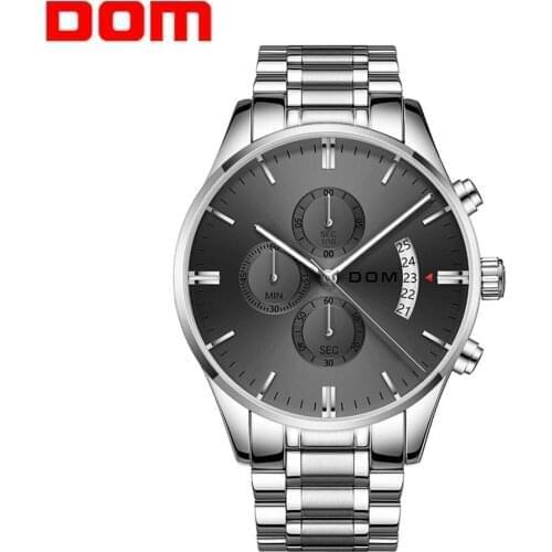 Часы с хронографом DOM China At AliExpress