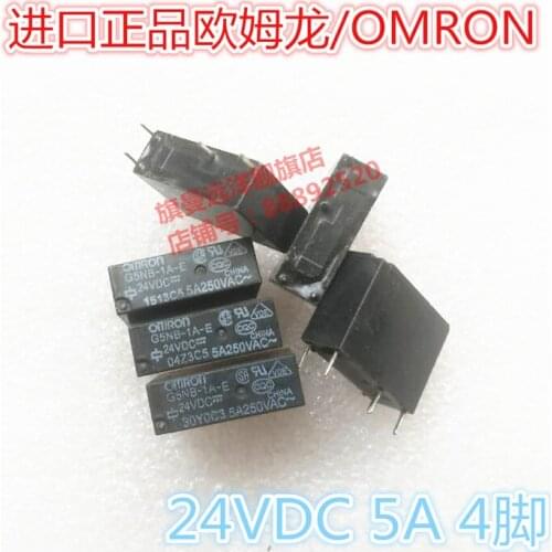 G5NB-1A-E 24VDC 24V 5A250VAC 4-pin
