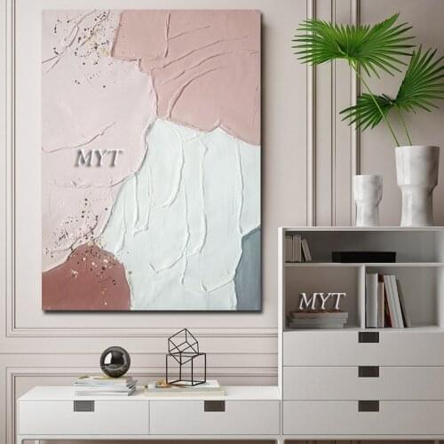 100% Real Picture Show Oil Paintings on Canvas Wall Art Picture Hand-Painted Art Modern Home Decoration Unframed Artwork