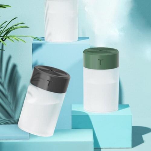 Mini Air Humidifier Aromas Essential Oil Diffuser Quiet Portable 360ml Humidifier for Home Car USB with Colorful LED Night Lamp