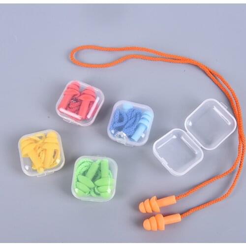 Soft Earplugs Silicone Waterproof Earplug Dust-Proof Ear Environmental Sport Plugs Diving Water Sports Swimming Pool Accessories
