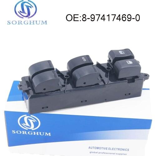 New Electric Power Window Control Switch For Isuzu D-Max Dmax Pickup 2012-2019 8-97417469-0 8-98192251-1 8-974174690 8-981922511