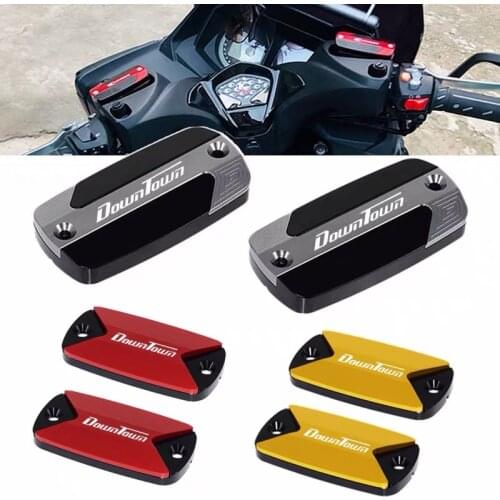 For KYMCO DownTown DT 125 200 300i 350i DT300i DT350i Motorcycle accessories Front Brake Reservoir Fluid Tank Cover Oil Cup Cap
