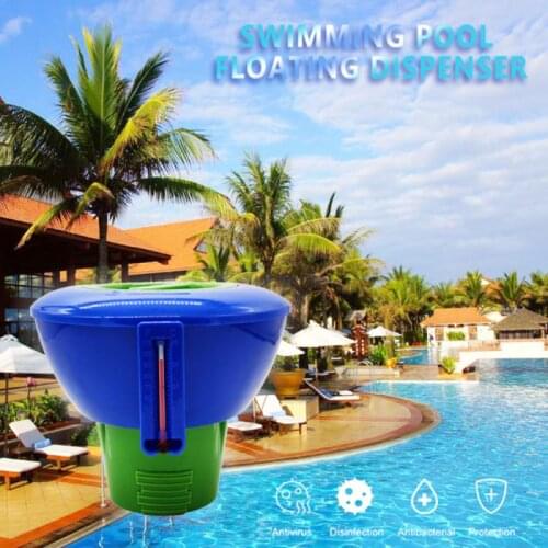 1PC Swimming Pool Floating Sterilizer For Swimming Pool Accessories For Chlorine Bromine Chemical Tablet Floater Dispenser Tools