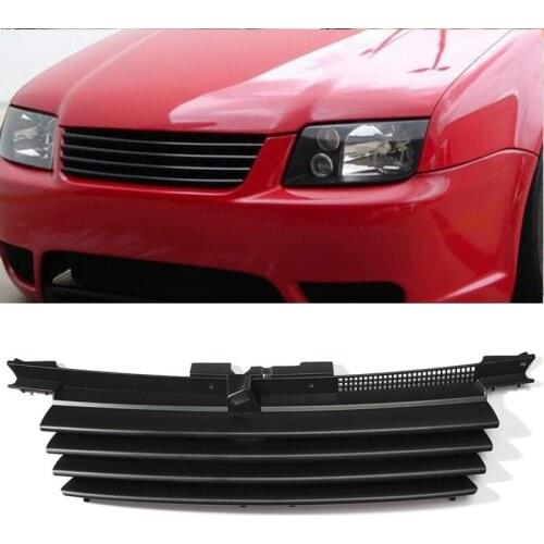Grill - Matte Black Car Front Hood Grille for VW/Jetta/Bora MK4 1999-2004 1J5853655C