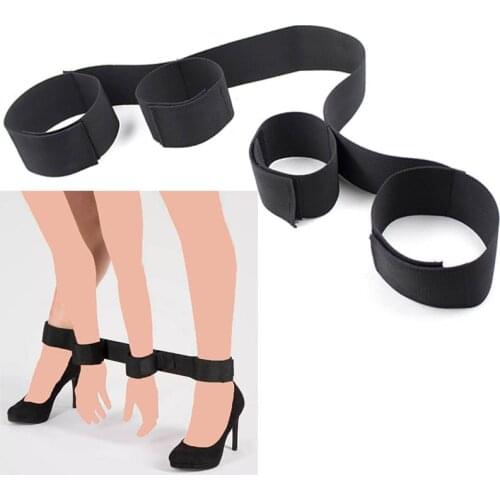 SM Restraints Handcuffs Sex Games flirting toys Fetish Bed Bondage Ankle Cuff Erotic Sex Toys for woman Couples sex Product Shop