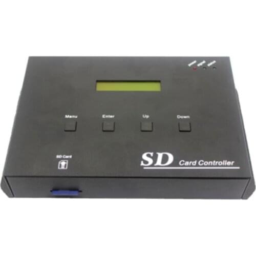 4 channel SD card SPI converter LED Pixel Controller, DC12~24V input, Max 2048pixels,Support WS2801,LPD6803,WS2811,UCS1903 etc