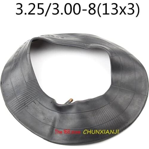 High quality 3.25/3.00-8 13x3 Inner Tube with Straight Valve Stem for 8 Inch Wheelbarrow Scooters Mini Chopper Tire Go Kart ATV