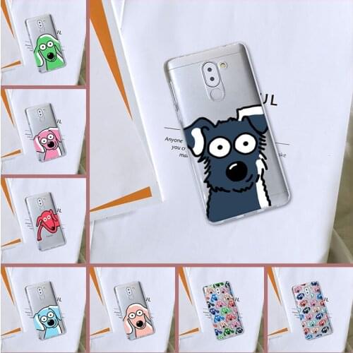 Back Cover For Huawei Honor 6 5A 4X 5X 6X Cute Dog Puppy Kawaii Soft Silicone Phone Case For Huawei Honor 6A 4C 5C 6C Pro