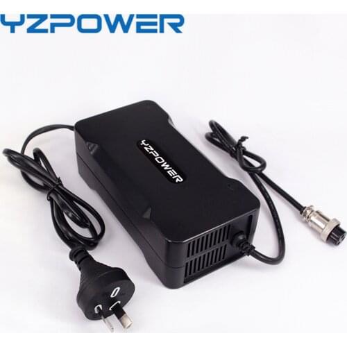 YZPOWER 67.2V Lithium Battery Charger Max 2A Output Current for 16x3.6V 16X3.7V Li-on Battery Use