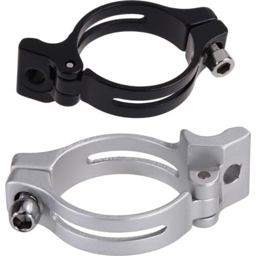 34.9mm black grey Mountain Road Bike Post Clip For Bicycle saddle Bag Clamps Derailleur Braze-on Adapter Clamp Bike Accessory
