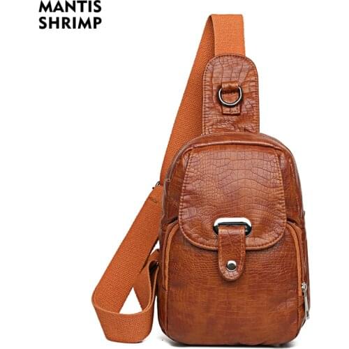 Women Bags Crossbody Bags for Female Pu Leather Small Bags Casual Shoulder Bags Simple Chest Bags 2021 High Quality Designer Bag