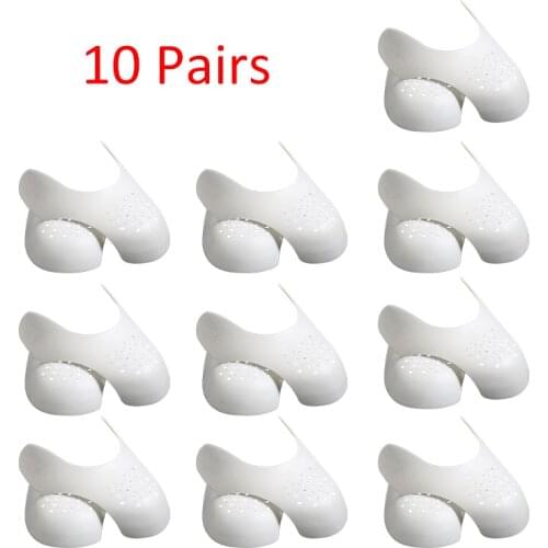 10 Pair Shoes Anti Crease Protector for Sneakers Toe Caps Anti Fold Protection Shoe Stretcher Support Dropshipping and Wholesale