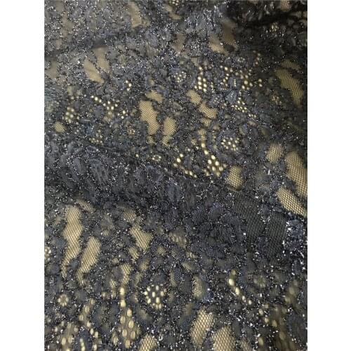 African Lace Fabric SYJ-428887 Embroidered Nigerian Lace Fabric High Quality lace French Tulle Lace Fabric Wedding