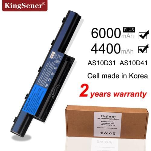 KingSener AS10D31 Laptop Battery For Acer 5742 4551G 4741G 5560G 5741G 5742G 5750G 7750G 7760G AS10D51 AS10D71 AS10D81 AS10D73