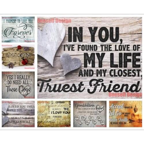 5D diamond painting full family 5d diamond embroidery full home sweet home rhinestone picture decoration home wall sticker