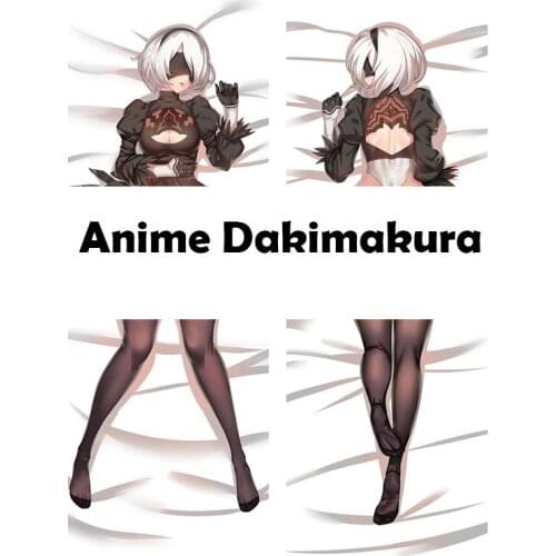 Anime Game Dakimakura NieR:Automata YoRHa No.2-B Female Bedding Throw Cushion Pillow Cover Otaku Body Cosplay Hugging Pillowcase