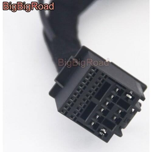 BigBigRoad Car Rear View Parking Camera Adapter Connector Wire For Ford Focus 2019 2020