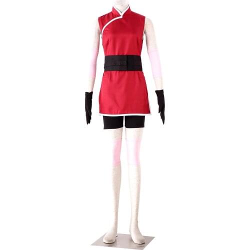 Brdwn THE LAST ED Womens Haruno Sakura 3rd Generation Cosplay Costumes Suits Dress cheongsam