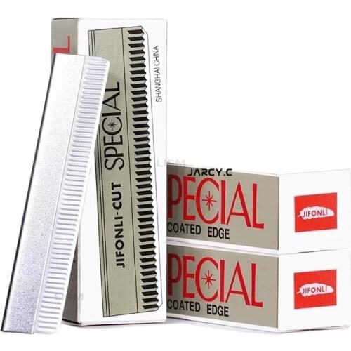 10pcs/1Pack Eyebrow Trimmer Razor Blade Stainless Steel Microblading eyebrow Knife for Permanent Makeup Brow Tattoo Beauty Tool