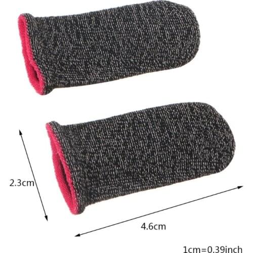 Breathable Mobile Game Controller Screen Finger Sleeve Touch Trigger for PUBG