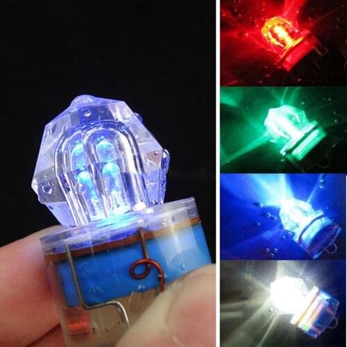 50%HOT Deep sea diamond underwater LED fishing light squid strobe bait bait tool bait light underwater LED bait luminous bait fi