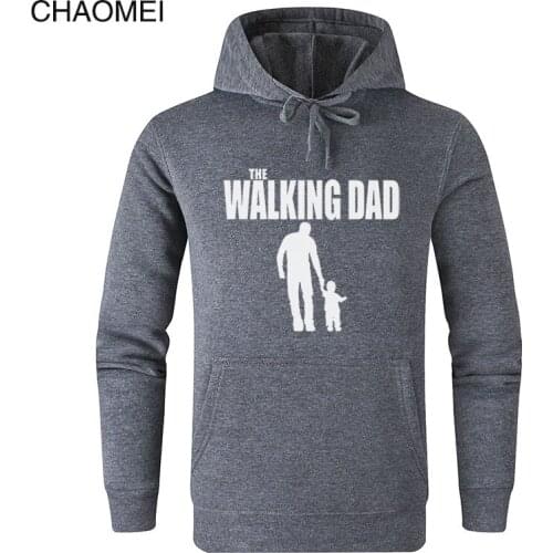 The Walking Dad hoodies Men Hip Hop Fashion Streetwear Hoodie Trend Sweatshirt Hip Hop Black Male Hoodies C76