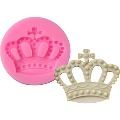 Cake Decorating Tools DIY Crown Shape Silicone Cake Mold For Chocolate Jelly Baking Mould Sugar craft Tools Fondant