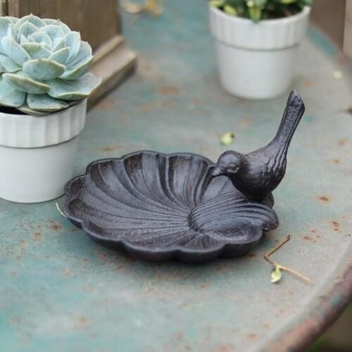 Iron Umbrella shape Bird Feeder Pet Bird Feeder for Various Pet Birds Feeding Supplies Outdoor Garden Decor