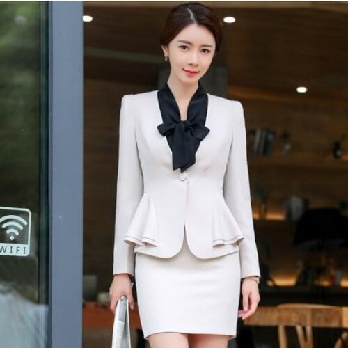 LIEBE MODE Women's Suits With A Skirt