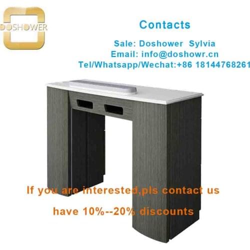 Manicure furniture with nails stations desks for set manicure tables