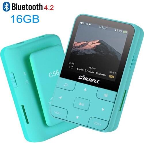 RUIZU Mini Bluetooth 5.1 MP3 music player with FM, recorder, support TF/SD card + free armband