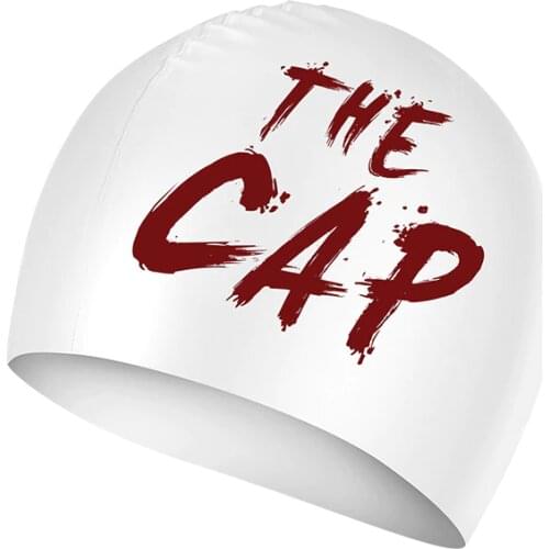 New SEACMYDODO Silicone Elastic Swimming Cap for Men and Women Waterproof Long Hair Sports Swim Pool Hat Free Size Cap