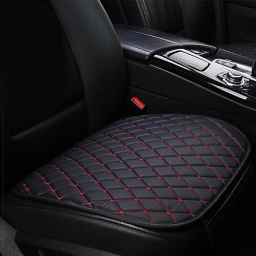 Front Car Seat Cushion Cover For AUDI A4L A6L A5 A3 A2 A1 A7 A8 Q2 Q3 Q5 Q7 R8 S1 S3 S4 Protect Set Mat Leather Auto Goods 1PC