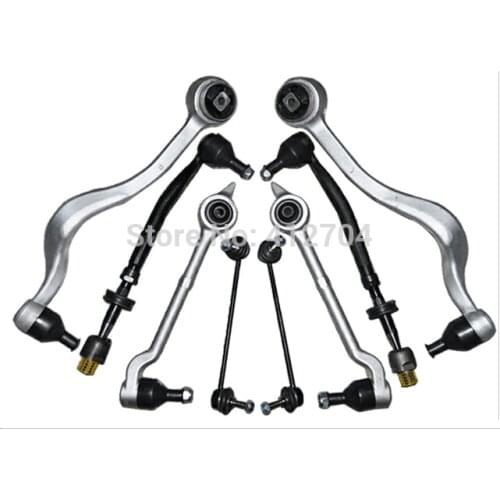 8 pcs/set wishbone kit E39 control arm track control arm suspension parts for BW 5 E39 suspension control arm 31121141718