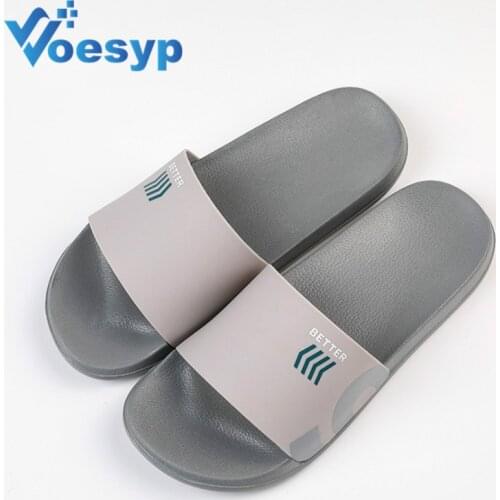 Home Slippers Men Shoes Summer Beach Flip Flops Casual Style Man Woman Couple Slides Fashion Outside Bottom Zapatos Hombre