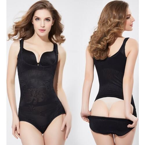 Women Full Body Shaper Modeling Shapewear Waist Cincher Underbust Bodysuit Slimming Corset Waist Trainer Seamless Shapewear