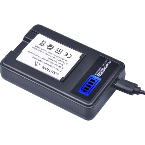 1Pcs SLB-10A SLB10A SLB 10A Camera Battery + LCD USB Charger for Samsung EX2F WB150F WB250F WB350F WB750 WB800F WB500 WB550 HZ10